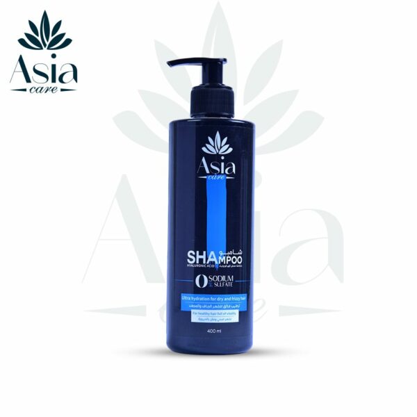 اسيا كير شامبو هيالورونيك لإصلاح تلف الشعر بعد البروتين والصبغة 400 مل